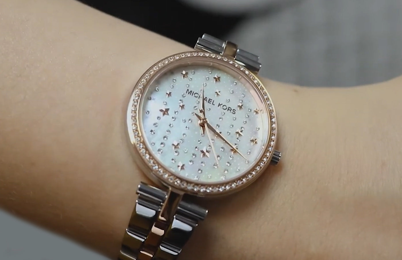 Michael Kors Maci MK4452 Quartz Diamond Accents Women’s Watch