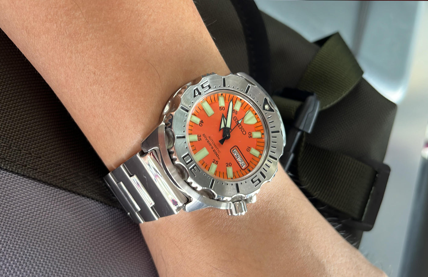 A review of Seiko Automatic Orange Monster Diver SKX781K1