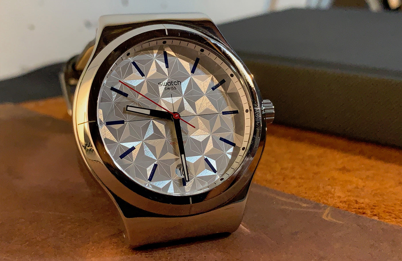 Swatch Irony Sistem Puzzle Automatic YIS408 Men’s Watch: A Watch with a both Automatic Mechanical system with 51parts