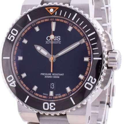Oris Aquis Date 01-733-7653-4128-07-8-26-01PEB Automatic 300M Men's Watch