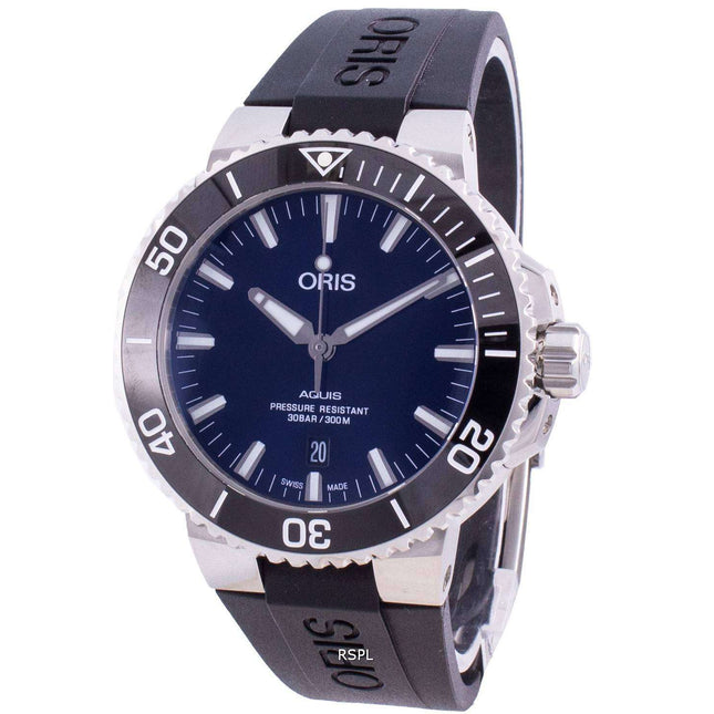 Oris Aquis Date 01-733-7730-4135-07-4-24-64EB Automatic 300M Men's Watch