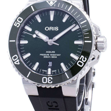 Oris Aquis Date 01-733-7730-4157-07-4-24-64EB Automatic 300M Men's Watch