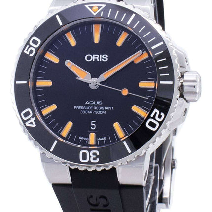 Oris Aquis Date 01-733-7730-4159-07-4-24-64EB Automatic 300M Men's Watch