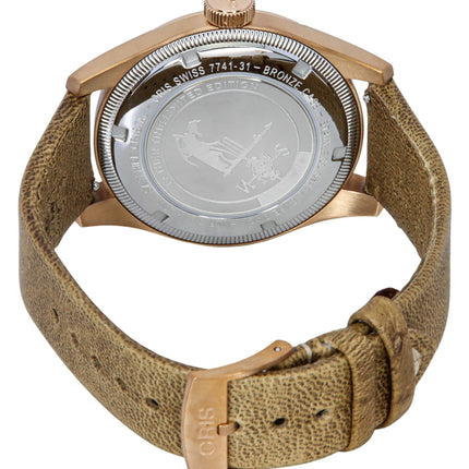 Oris Big Crown Father Time Limited Edition White Dial Automatic 01-754-7741-3161-Set Men's Watch With Extra Bracelet