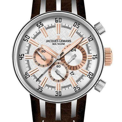 Jacques Lemans Chronograph 1-1518E Mens Watch
