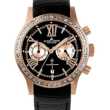 Jacques Lemans Porto Chronograph 1-1527C Ladies Watch