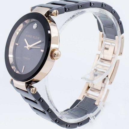 Anne Klein 1018RGBK Diamond Accents Quartz Women's Watch