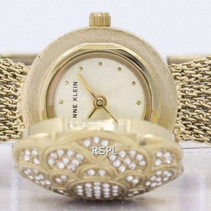 Anne Klein Quartz Swarovski Crystal Multi Chain 1046CHCV Women's Watch