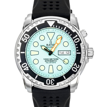 Ratio FreeDiver Helium-Safe 1000M Sapphire Automatic 1068HA90-34VA-IBLU Men's Watch