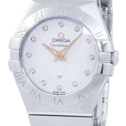 Omega Constellation Diamond Accents Quartz 123.10.27.60.52.001 Women's Watch