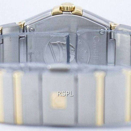 Omega Constellation Quartz Diamond Accent Power Reserve 123.20.27.60.55.002 Women's Watch