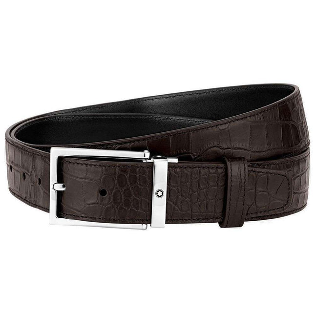 Montblanc 126739 Brown Men's Leather Belt