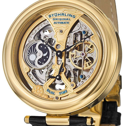 Stuhrling Original Emperor's Grandeur Automatic Dual Time 127A.333531 Men's Watch