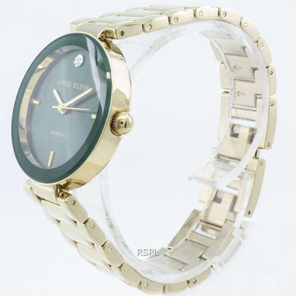 Anne Klein 1362GNGB Diamond Accents Quartz Women's Watch
