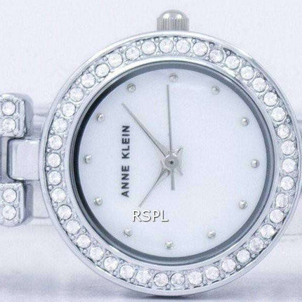 Anne Klein Quartz Swarovski Crystal 1869SVST Women's Watch