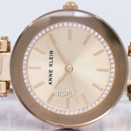 Anne Klein Quartz Swarovski Crystal 1906RGRG Women's Watch