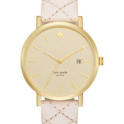 Kate Spade New York Metro Grand Quartz Leather Strap 1YRU0844 Women's Watch