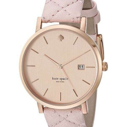 Kate Spade New York Metro Grand Quartz Leather Strap 1YRU0845 Women's Watch
