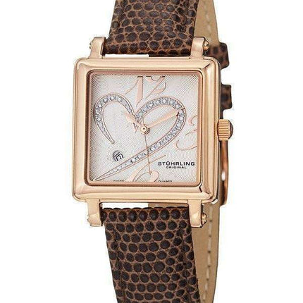 Stuhrling Original Courtly Crystals Swiss Quartz 253.1145K2 Women's Watch