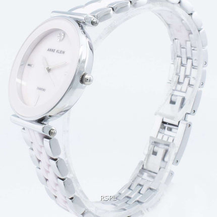 Anne Klein 3159LPSV Diamond Accents Quartz Women's Watch