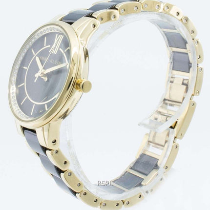 Anne Klein 3344BKGB Diamond Accents Quartz Women's Watch