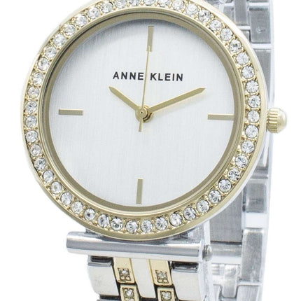 Anne Klein AK-3409SVTT Diamond Accents Quartz Women's Watch