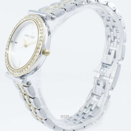Anne Klein AK-3409SVTT Diamond Accents Quartz Women's Watch