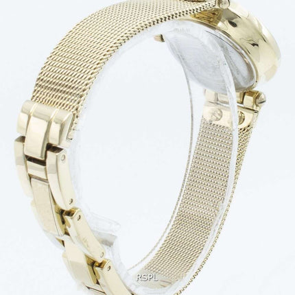 Anne Klein 3424GBST Diamond Accents Quartz With Gift Set Women's Watch