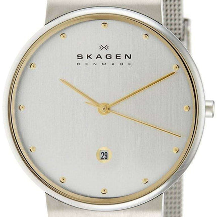 Skagen Classic Mesh Bracelet 355LGSC Men's Watch