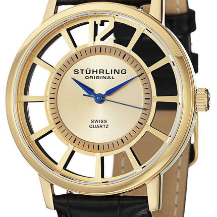 Stuhrling Original Winchester Del Sol Swiss Quartz Gold-Tone 388S.333531 Men's Watch