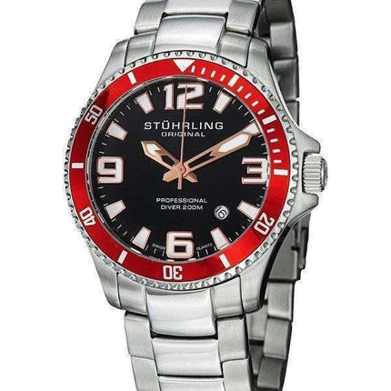 Stuhrling Original Regatta Champion Professional Diver 200M 395.33TT11 Men's Watch