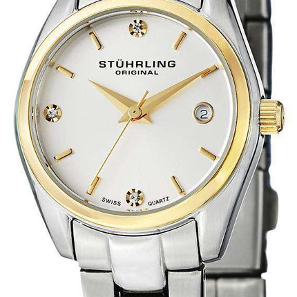 Stuhrling Original Ascot Prime Swiss Quartz Date Display 414L.03 Women's Watch