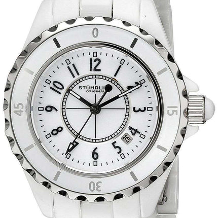 Stuhrling Original Leisure Ceramic Swiss Quartz 530.11EW3 Women's Watch