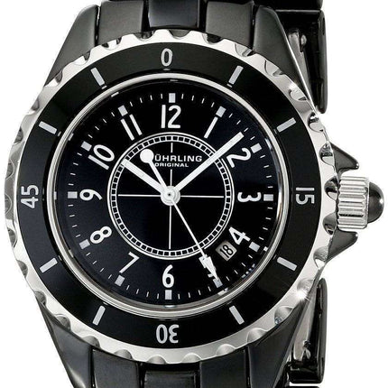 Stuhrling Original Leisure Ceramic Swiss Quartz 530.11OB1 Women's Watch