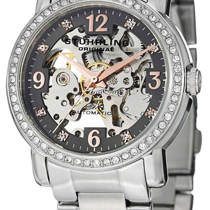 Stuhrling Original Lady Canterbury Automatic Crystallized Dial 531L.111154 Women's Watch