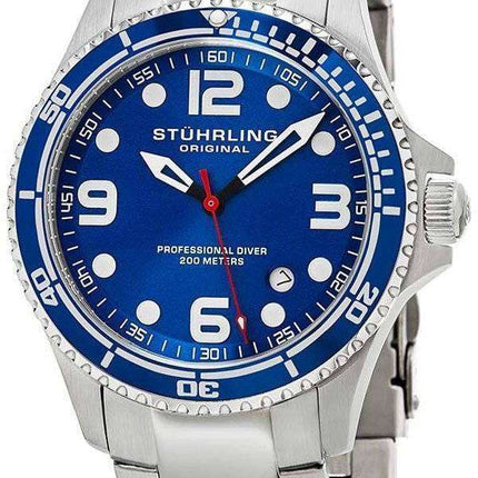 Stuhrling Original Aquadiver Grand Regatta Quartz 593.332U16 Men's Watch