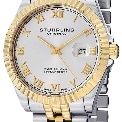 Stuhrling Original Symphony Regent Coronet Swiss Quartz 599G.04 Men's Watch