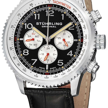 Stuhrling Original Concorso Silhouette Swiss Quartz 858L.01 Men's Watch