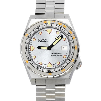Doxa SUB 600T Searambler Stainless Steel White Dial Automatic Diver's 862.10.021.10 600M Men's Watch