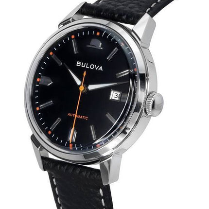 Bulova Frank Sinatra Summer Wind Black Dial Automatic 96B381 Men's Watch