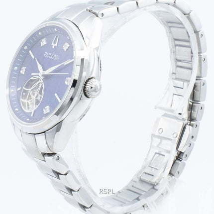 Bulova Classics 96P191 Diamond Accents Automatic Womens Watch