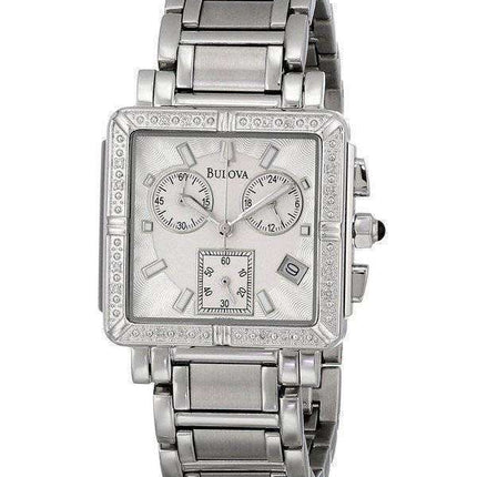 Bulova Chronograph Diamond 96R000 Women's Watch