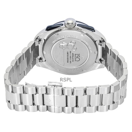 Bulova Lunar Pilot Timascus Chronograph 150th Anniversary Limited Edition Blue Dial Quartz 98A329 Men's Watch