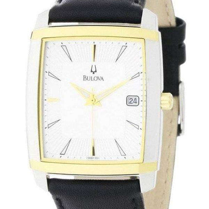 Bulova Silver Dial Strap 98B135