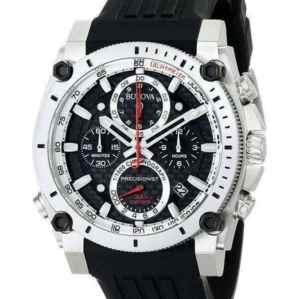 Bulova Precisionist Chronograph 300M Black Dial 98B172 Men's Watch