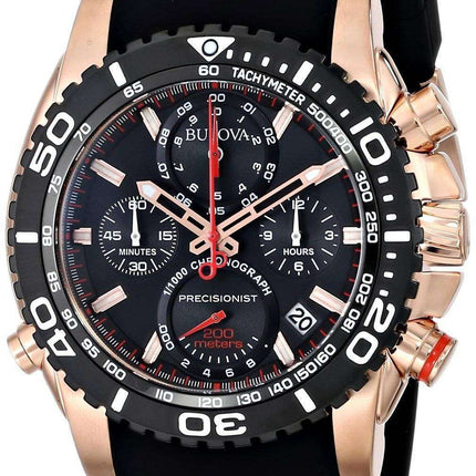 Bulova Precisionist Chronograph Tachymeter 200M 98B211 Men's Watch