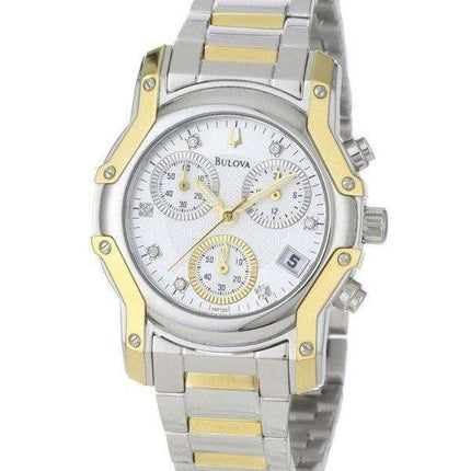 Bulova Diamond Chronograph 98P120 Women's  Watch