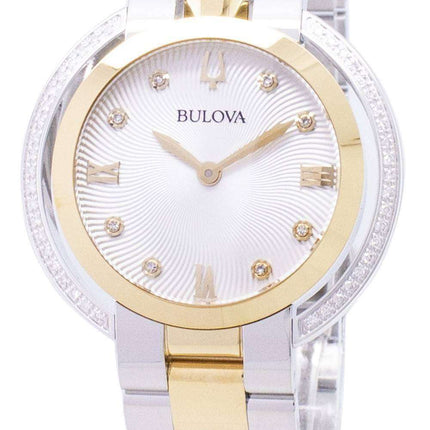 Bulova Rubaiyat 98R246 Diamond Accents Quartz Women's Watch