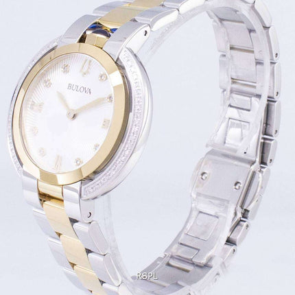 Bulova Rubaiyat 98R246 Diamond Accents Quartz Women's Watch