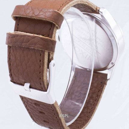 Nixon Quartz Sentry Brown Leather A105-1037-00 Men's Watch